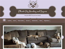 Tablet Screenshot of ellicottcitypetspa.com